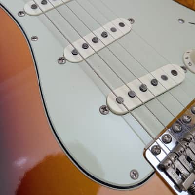 Fender Custom Shop Vintage Custom 1959 Stratocaster NOS 2018 - 3 Colour Chocolate Sunburst image 3