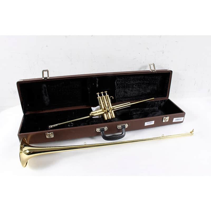 Amati ATR 393II Aida Series Bb Herald Trumpet Regular ATR 393II Lacquer image 1
