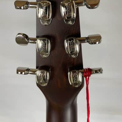 Seagull S6 Classic Dreadnought Acoustic-Electric Guitar, Solid Cedar Top, Black image 8