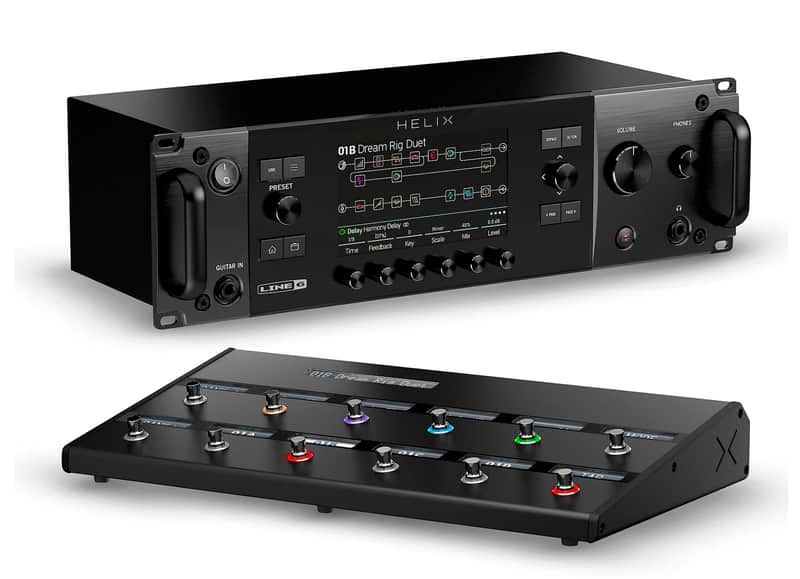 Line 6 Helix Rack with Controller - Mint image 1