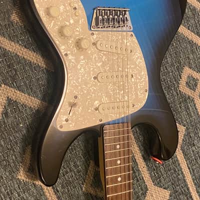 Danelectro Danoblaster Innuendo 12-String 2002 - 2004 - Blue Burst image 2