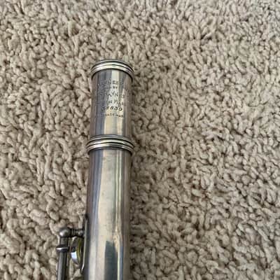 Haynes Flute HMF Gold Emb 1971 - Silver image 17