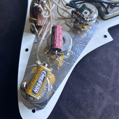 Fender Stratocaster HSS Loaded pickguard by TMG image 4
