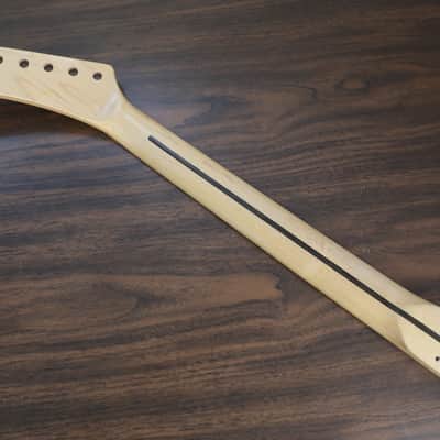 Banana Headstock Maple Guitar Neck Fits ESP & Kramer #1 Baretta Dinky 1984 Pacer Possibly Gibson Explorer Body Shapes As well + Many Models Floyd Rose image 5