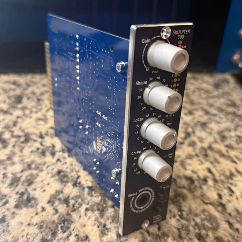 Elysia skulpter 500 Discrete 500 Series Class-A Mic Preamp Module 2010s - Blue image 1