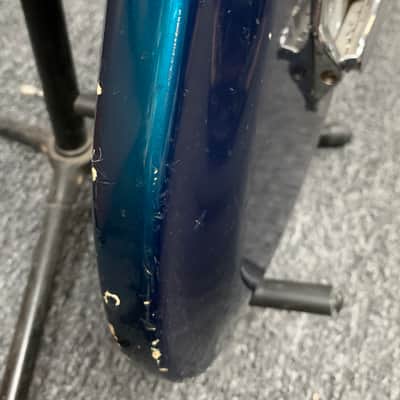 Mosrite 12 string venture model the blue Phoenix 60s Blue image 7
