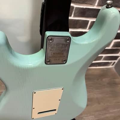 2019 Schecter USA Custom Shop Nick Johnston Trad-USA “Wembley” Atomic Frost image 16