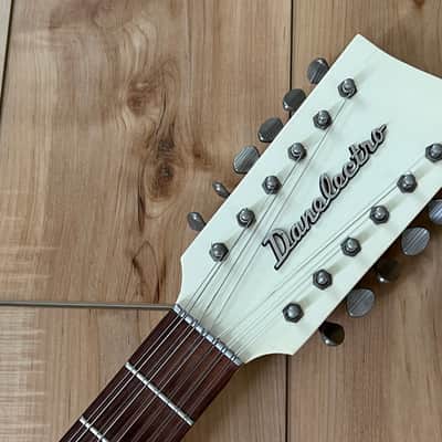 1967 Danelectro Vincent Bell Coral 12 String Electric Guitar White image 8