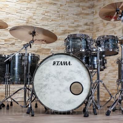 Tama STAR Walnut 10,12,14,16,18,24 + SD - Satin Charcoal Japanese Sen image 2