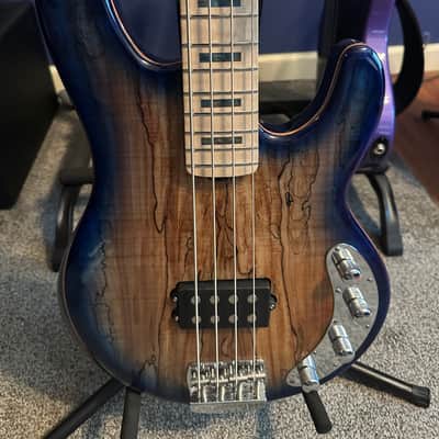 Ernie Ball Music Man Ball Family Reserve StingRay 4 H Paua Blue image 4