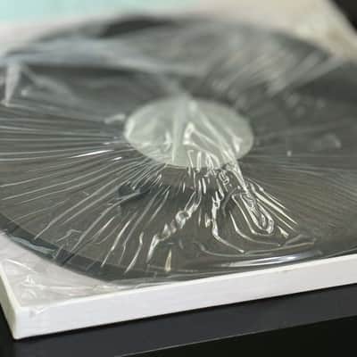 Technics Original Black metal Reel to Reel 10.5" Metal Take Up Reel 1/4" - Black image 2