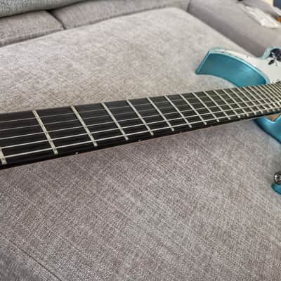 Ibanez JEM90HAM Steve Vai Signature 1998 - Blue-Green Metallic Texture image 9