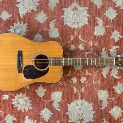 Vintage 1965 Martin D-18 Dreadnought Acoustic Guitar image 3