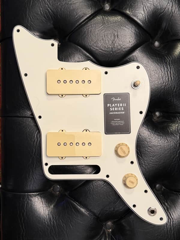 Fender Jazzmaster Player 2 Loaded Pickguard 2025 - Vintage White image 1