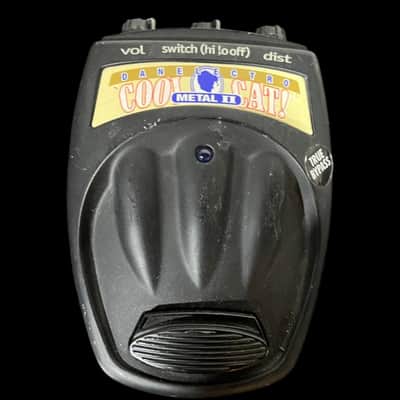 Danelectro Cool Cat Metal Distortion 2010s - Black X13188 image 1