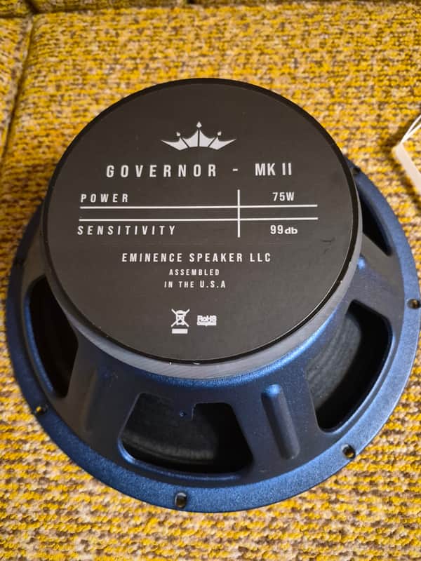 Eminence Governor MK2 2026 16 ohm like new! image 1