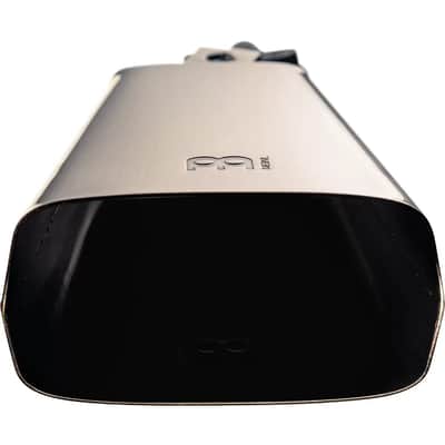 MEINL STB80B 8" STEEL FINISH COWBELL TIMBALES COWBELL BIG MOUTH HAND BRUSHED STEEL image 4