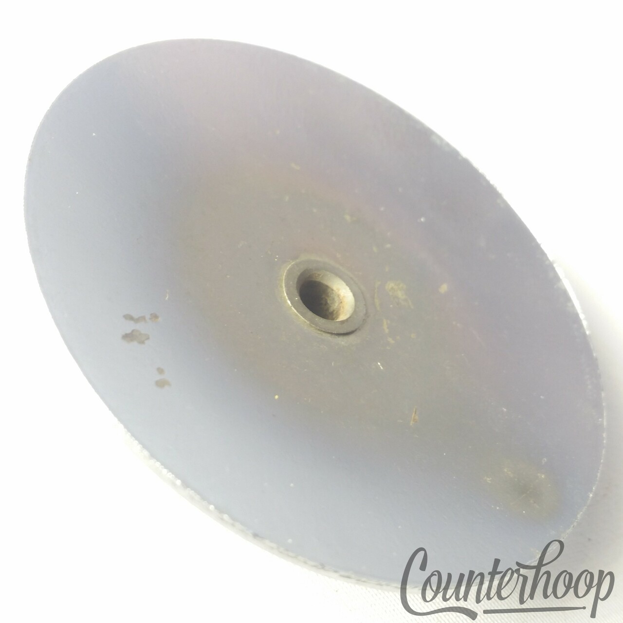 Fibes Bottom Hi-Hat Cymbal Stand Seat Vintage 70s Chrome Plating Mount Part — main photograph