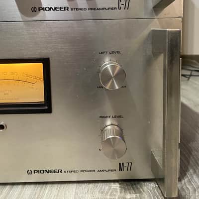Pioneer M-77 and C-77 set (same SPEC 1 and SPEC 2) image 2