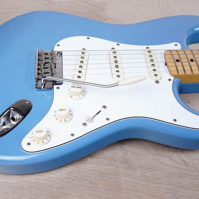 Fender MIJ Hybrid '68 Stratocaster 2020 California Blue Made in Japan w/ Bag image 3