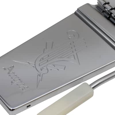 Maestro Vibrola AC/DC "Lightning Bolt Lyra" Chrome image 3