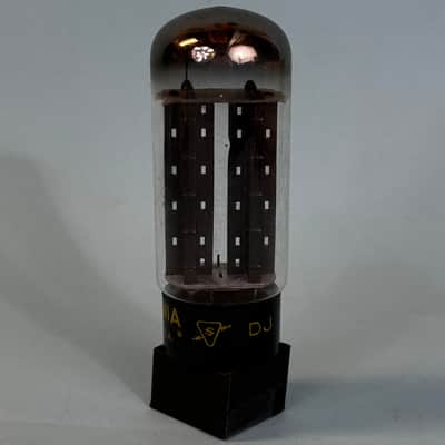1950s Sylvania 5U4GB Vintage Black Plate D Getter Rectifier Tube! T398 image 3
