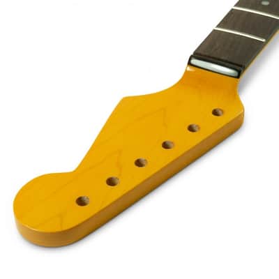 WD SNVR Licensed By Fender Replacement 21 Fret Vintage Neck For Stratocaster Modern C image 4