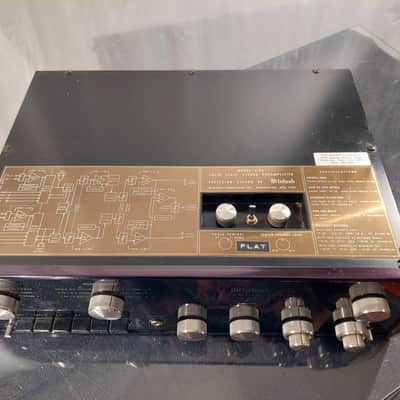 McIntosh C-26 w / Factory shipping carton , Owner's Manual and Service Information 1968 - 1978 - Black image 5