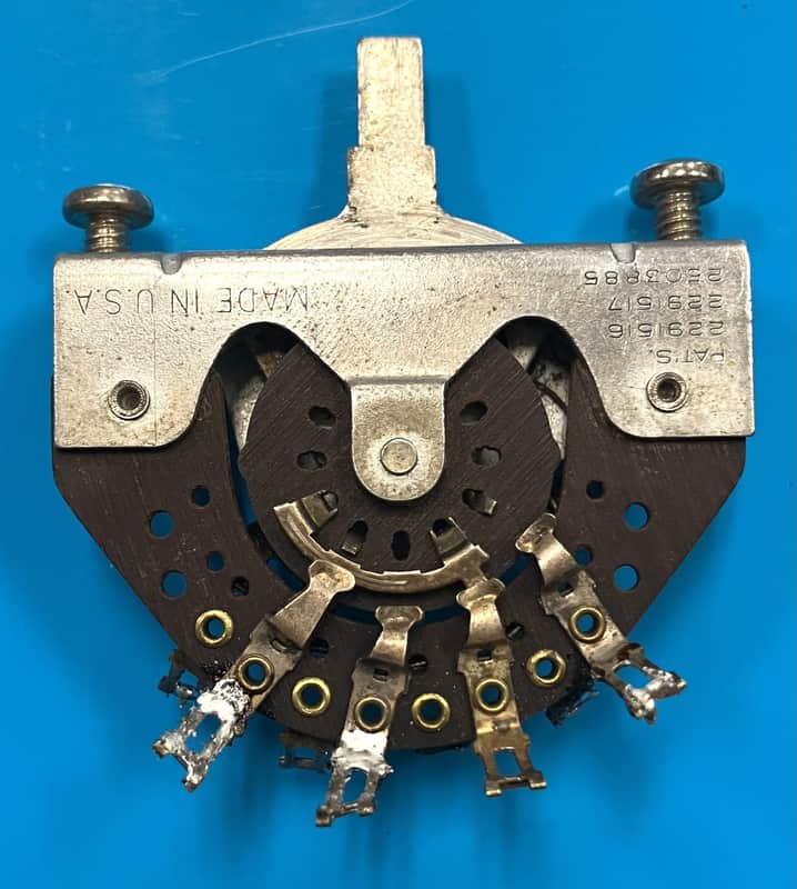 Fender- CRL 1454, 3 way Strat switch, Made in USA, VINTAGE image 1