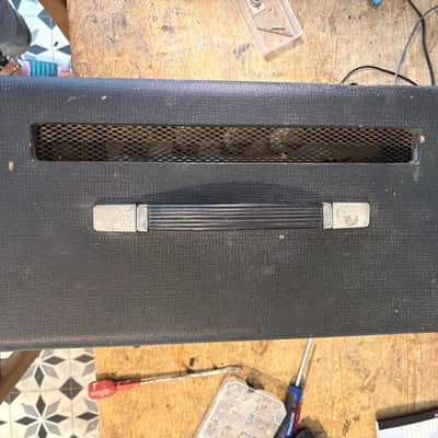 Very Early 1972  Hiwatt DR103 Custom 100 2-Channel 100-Watt Guitar Amp Head  - Black- one owner image 10