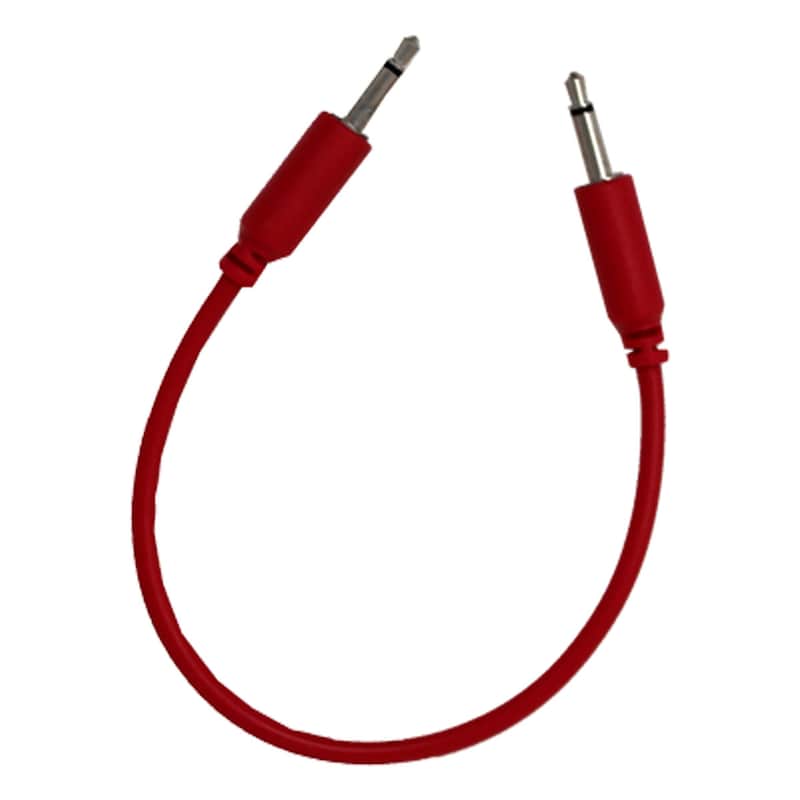 LZX Eurorack patch cable red (15cm) image 1