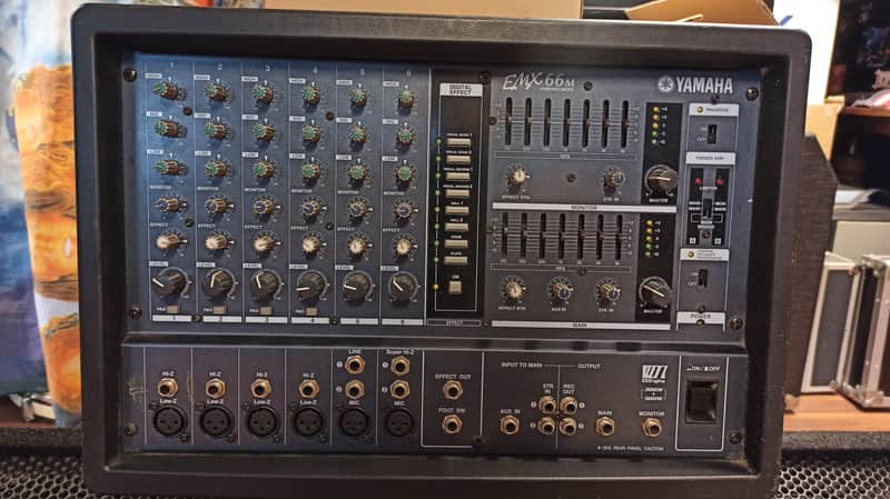 Yamaha EMX66m Powered Mixer image 1