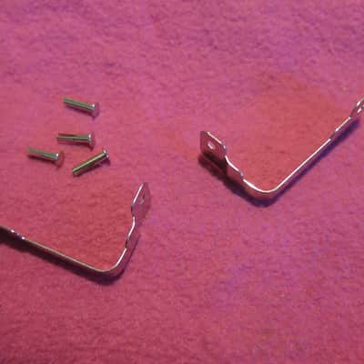 NOS genuine Fender TKL corner guards bumpers for strat case stratocaster tele jazz precision corners image 4