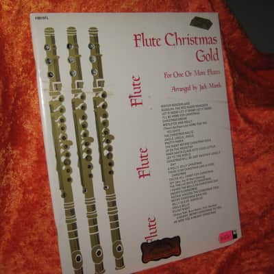 Columbia Publications Christmas Gold Flute and Piano 2 Book Set 65 Pages Vintage from 1975 image 3