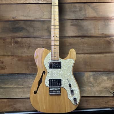 2010 Fender Classic Series MIM Tele Thinline Natural w/case image 4