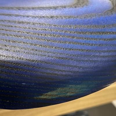 Hot rod, custom blue Hybrid Telecaster style guitar, Floyd rose, coil split image 13