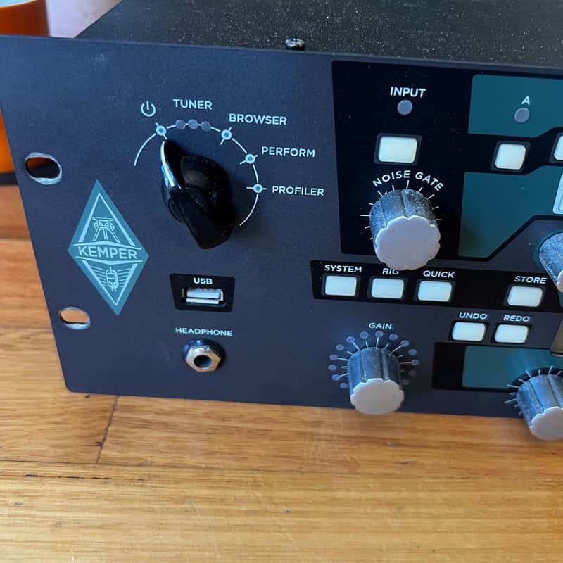 Kemper Amps Profiler PowerRack 600-Watt Digital Modeling Guitar Amp Head 2013 - 2025 - Black image 1