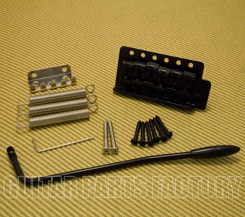 SB-5212-B Black Tremolo for Mexican Fender/Squier Import Small Block Strat® image 1