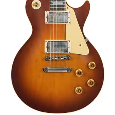 Gibson Custom 1958 Les Paul Standard Reissue Iced Tea Burst VOS image 5