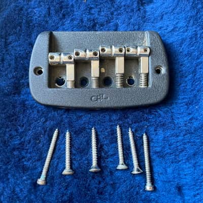 Vintage 1984 G&L SB-2 Electric Bass Saddle Bridge Lock Fixed w/ Original Hardware image 1