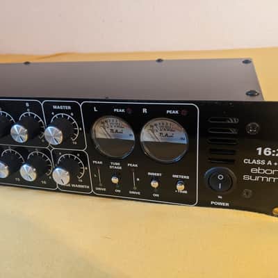 TL Audio A4 Ebony Series Class A + Tube 16x2 Summing Mixer 2010s - Black image 3