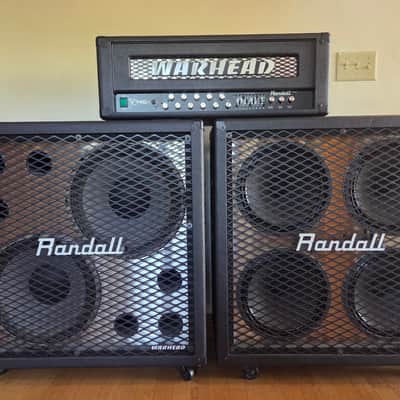 Randall Warhead Amp Full Stack with 4x12 and 2x15 Cabinets Cabs Amplifier Dimebag Darrell Signature Head image 3