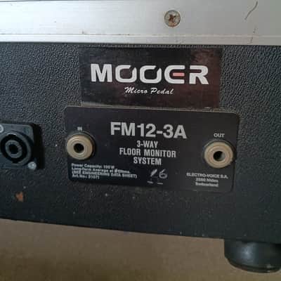 Electro-Voice FM12-3A  Wedge style - Eminence Delta Speakers 1970's - 1980's - Black Tolex image 2