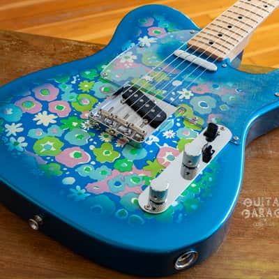 2016 Fender Japan Telecaster 69 Vintage Reissue FSR Blue Flower metallic - stunning MIJ! image 11