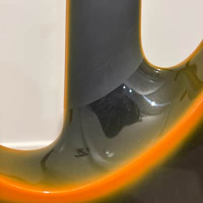 Aristides H/07 Custom - Black Orange Crackle Burst image 11