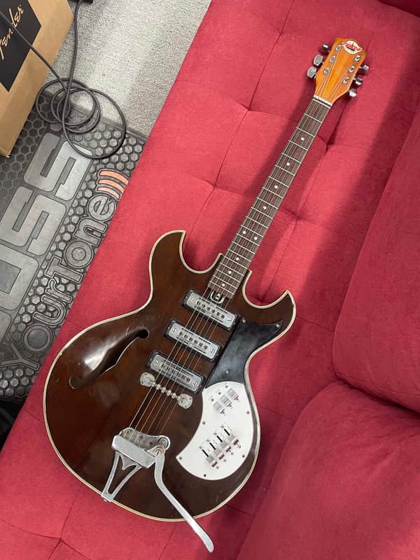 Teisco / Del Rey EP-93T 60's - Mocha Brown | Reverb