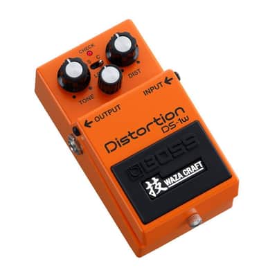BOSS DS-1W Waza Craft Distortion Guitar Effects Pedal with 2-Stage Gain Circuit, Versatile Tone Knob, and Two Modes (Orange) image 2