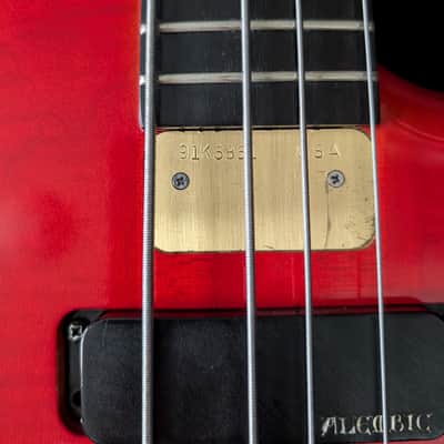 Alembic Essence 1991 - Transparent red image 7