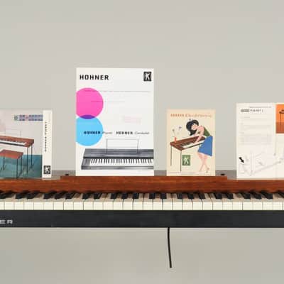 Hohner Pianet L electro-mechanical piano with built-in speakers + legs + documentation (serviced) image 2