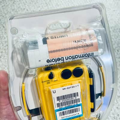[SEALED] Sony WM-SXF30 Walkman Cassette Player, CuteYellow, Brand New Sealed ! image 7